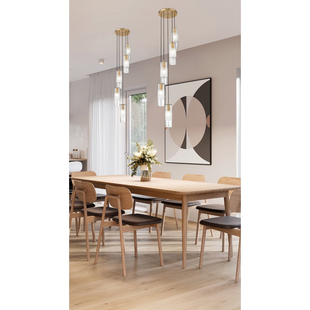 Z-Lite 5 Light Chandelier. Picture 7