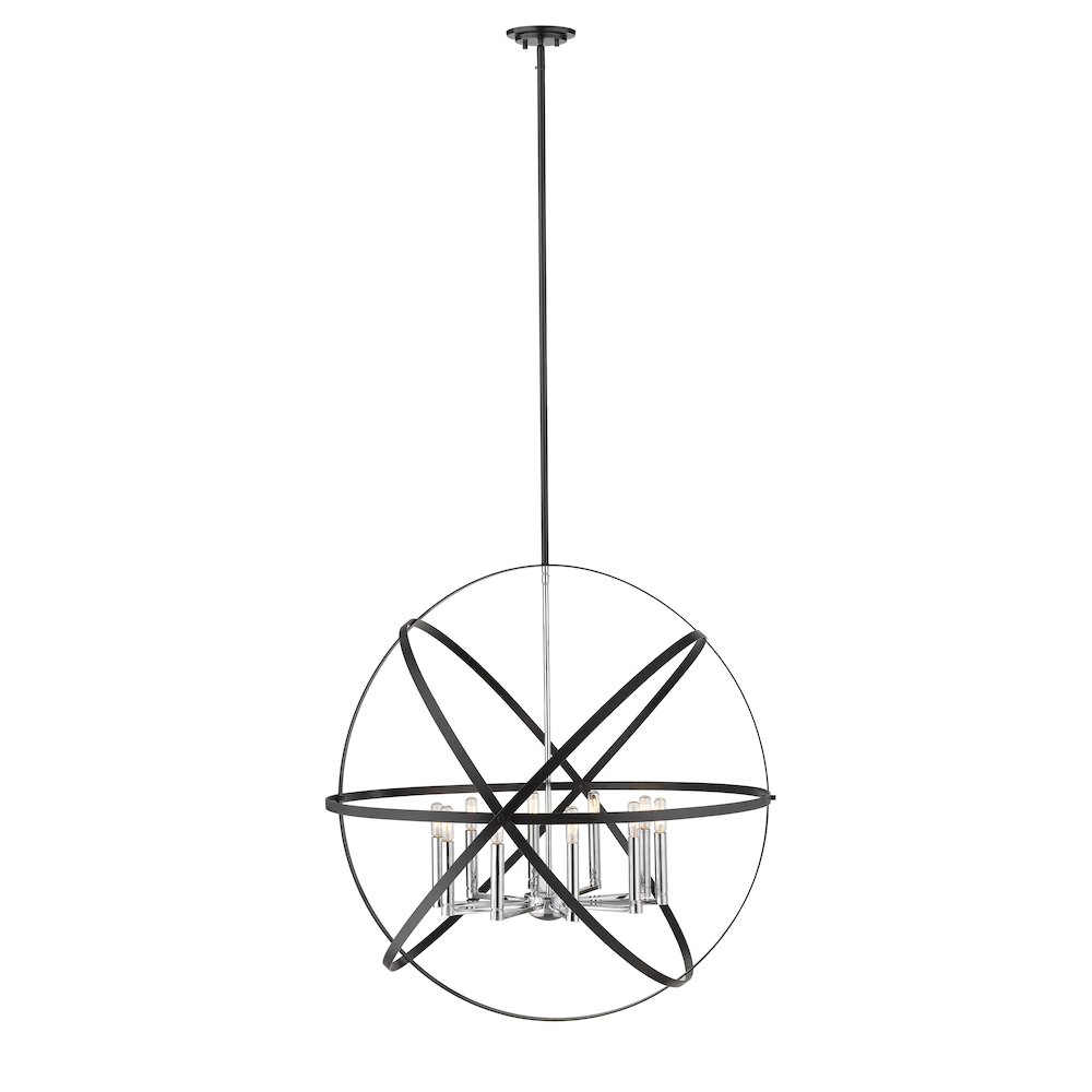 Z-Lite 10 Light Chandelier. Picture 4
