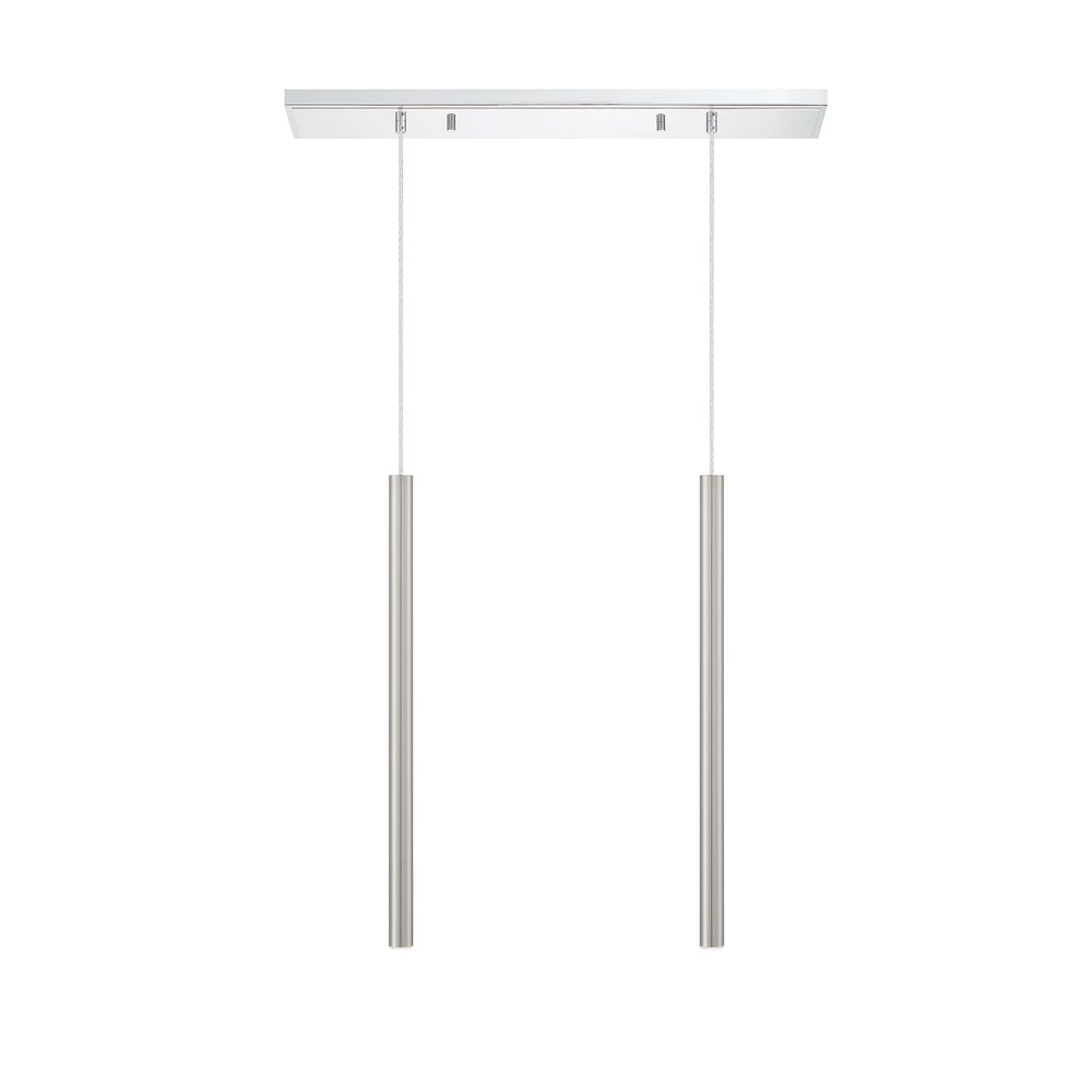 Z-Lite 2 Light Linear Chandelier. Picture 4