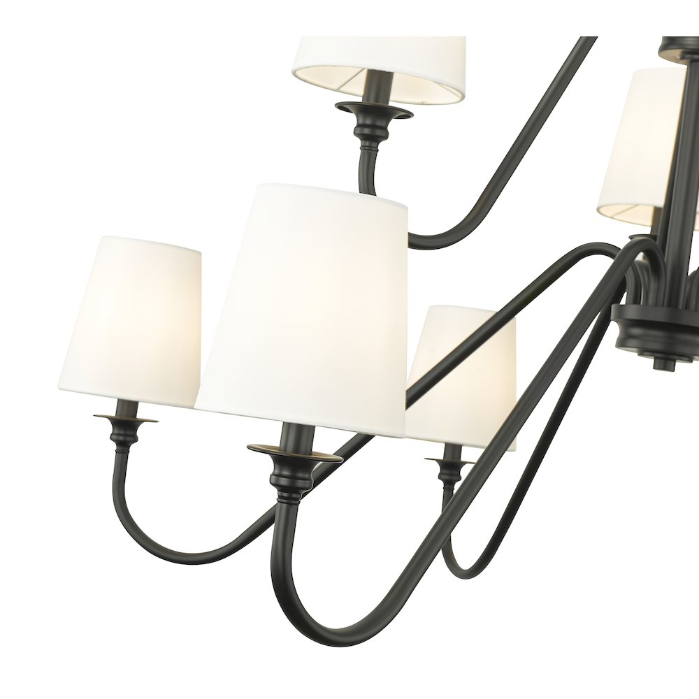 Z-Lite 9 Light Chandelier. Picture 4