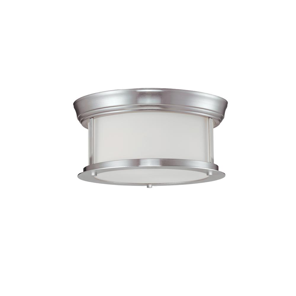 2 Light Flush Mount. Picture 1
