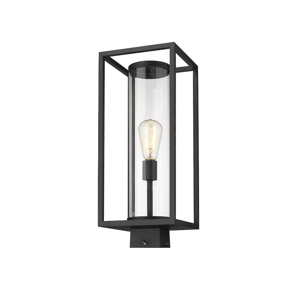 Z-Lite 1 Light Outdoor Post Mount Fixture. Picture 1