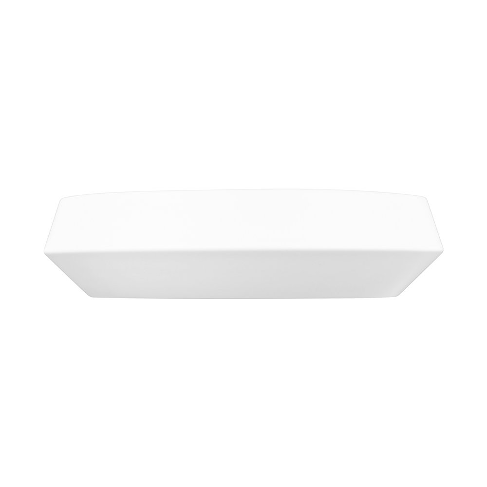 Z-Lite 1 Light Flush Mount, Matte White. Picture 2