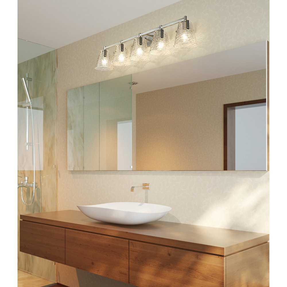 Z-Lite 5 Light Vanity. Picture 7