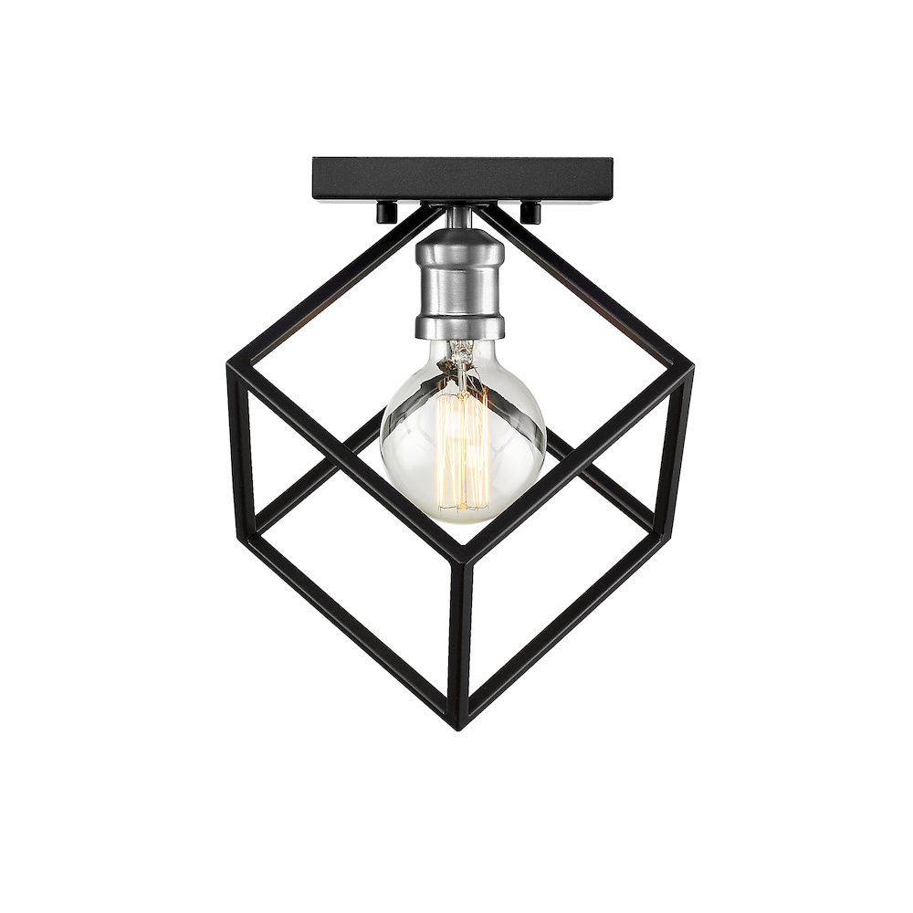 Z-Lite 1 Light Flush Mount. Picture 2