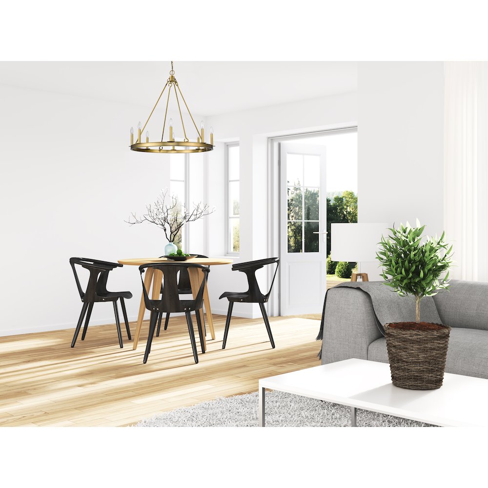 Z-Lite 8 Light Chandelier. Picture 7