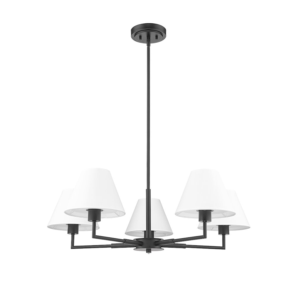 Z-Lite 5 Light Chandelier. Picture 5