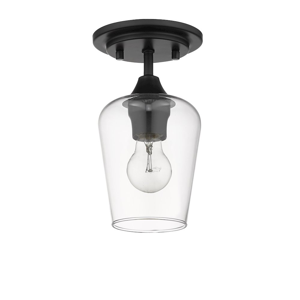 Z-Lite 1 Light Flush Mount. Picture 5