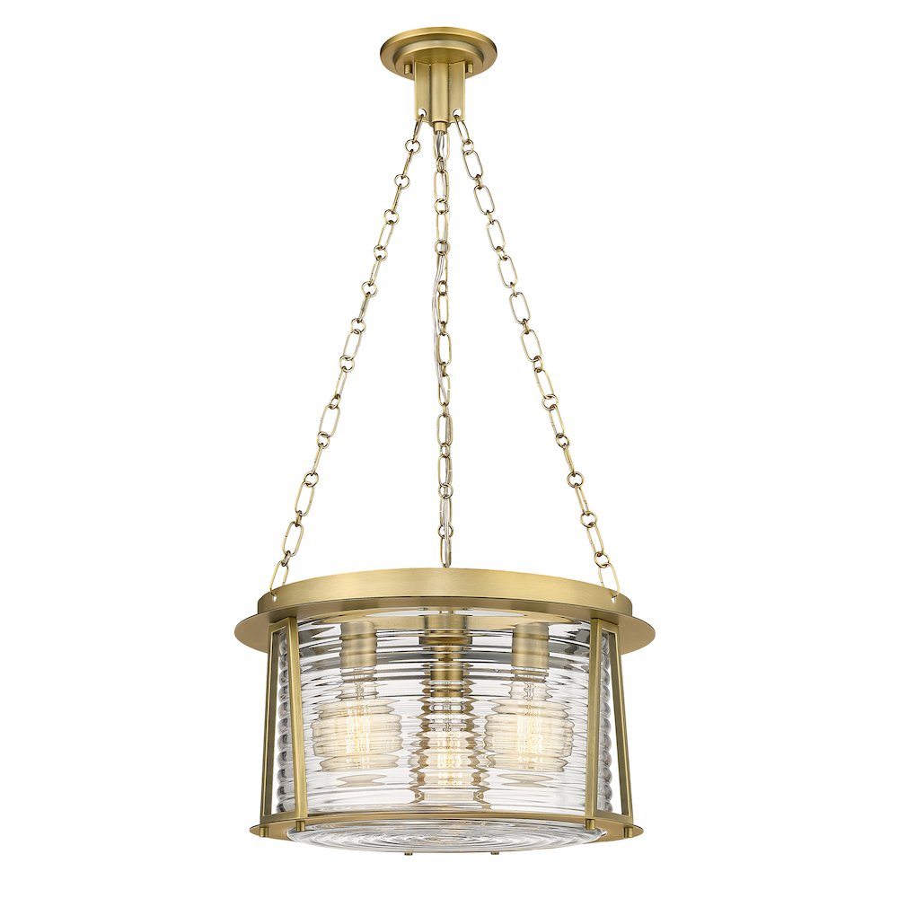 Z-Lite 3 Light Pendant. Picture 3