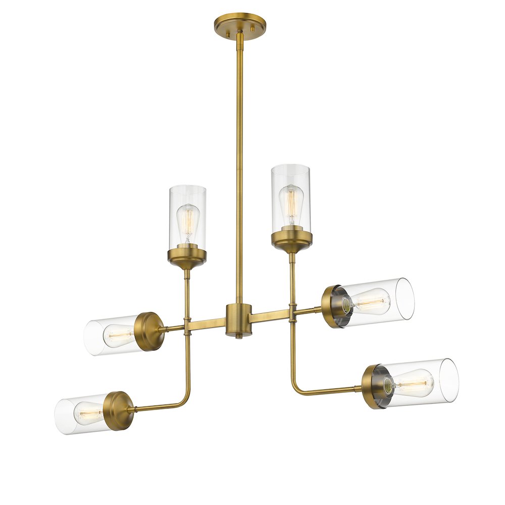 Z-Lite 6 Light Chandelier. Picture 3