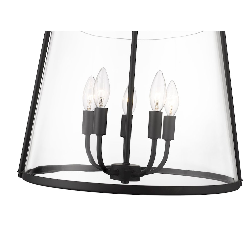 Z-Lite 5 Light Pendant. Picture 4