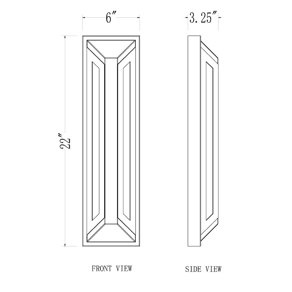 Z-Lite 2 Light Outdoor Wall Light, Sand Black. Picture 8