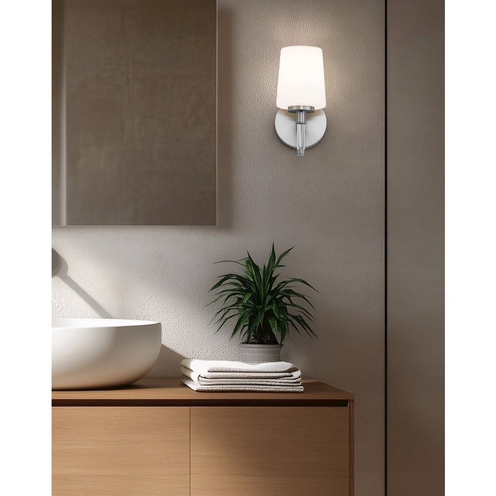 Z-Lite 1 Light Vanity, Brushed Nickel. Picture 5