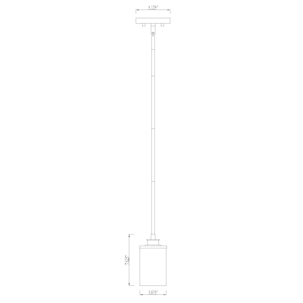 Z-Lite 1 Light Pendant. Picture 8