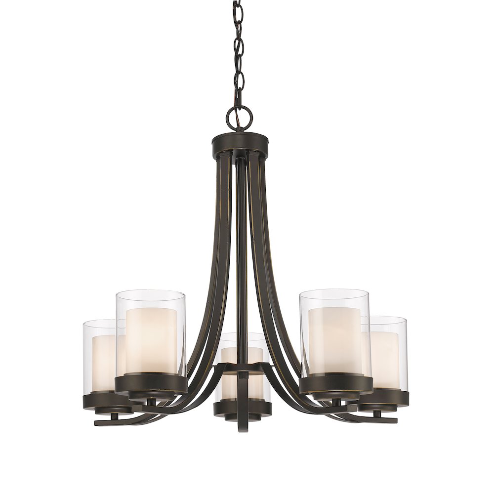 Z-Lite 5 Light Chandelier. Picture 1
