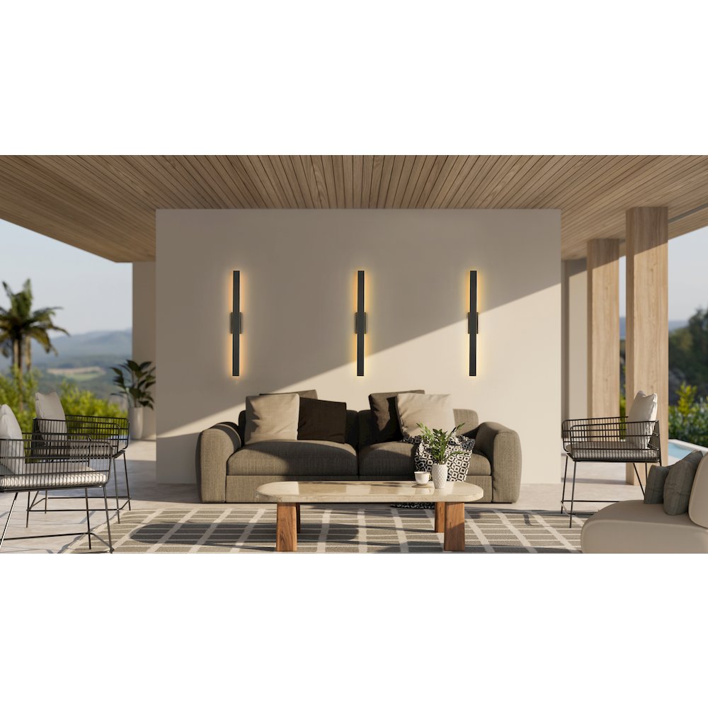 Z-Lite 4 Light Outdoor Wall Light. Picture 6