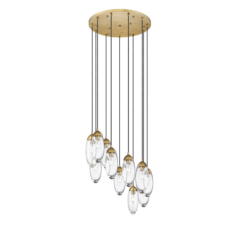 Z-Lite 11 Light Chandelier. Picture 1