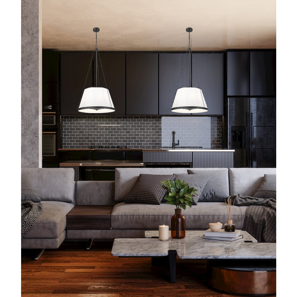 Z-Lite 6 Light Pendant. Picture 7