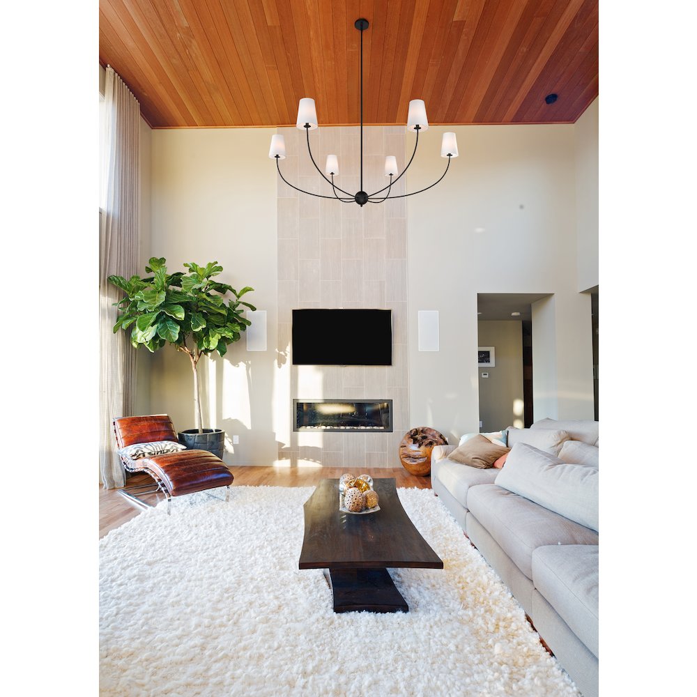 Z-Lite 6 Light Chandelier. Picture 7