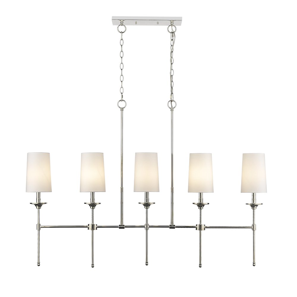 Z-Lite 5 Light Linear Chandelier. Picture 2