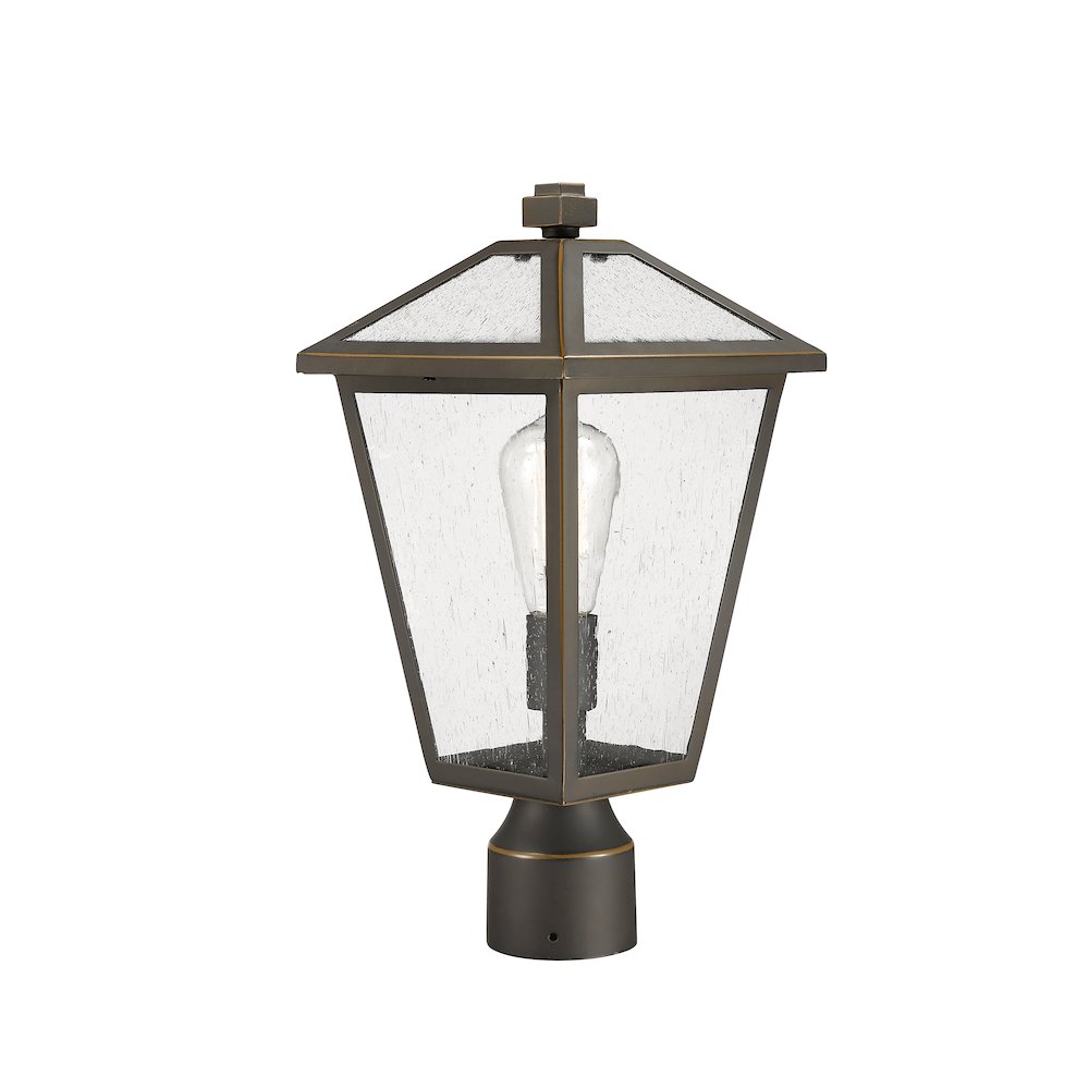 Z-Lite 1 Light Outdoor Post Mount Fixture. Picture 4