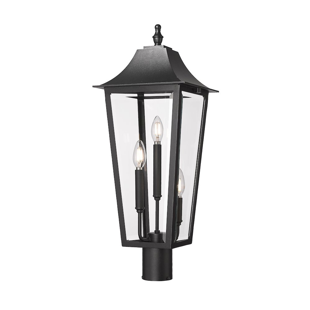 Z-Lite 3 Light Outdoor Post Mount Fixture. Picture 1
