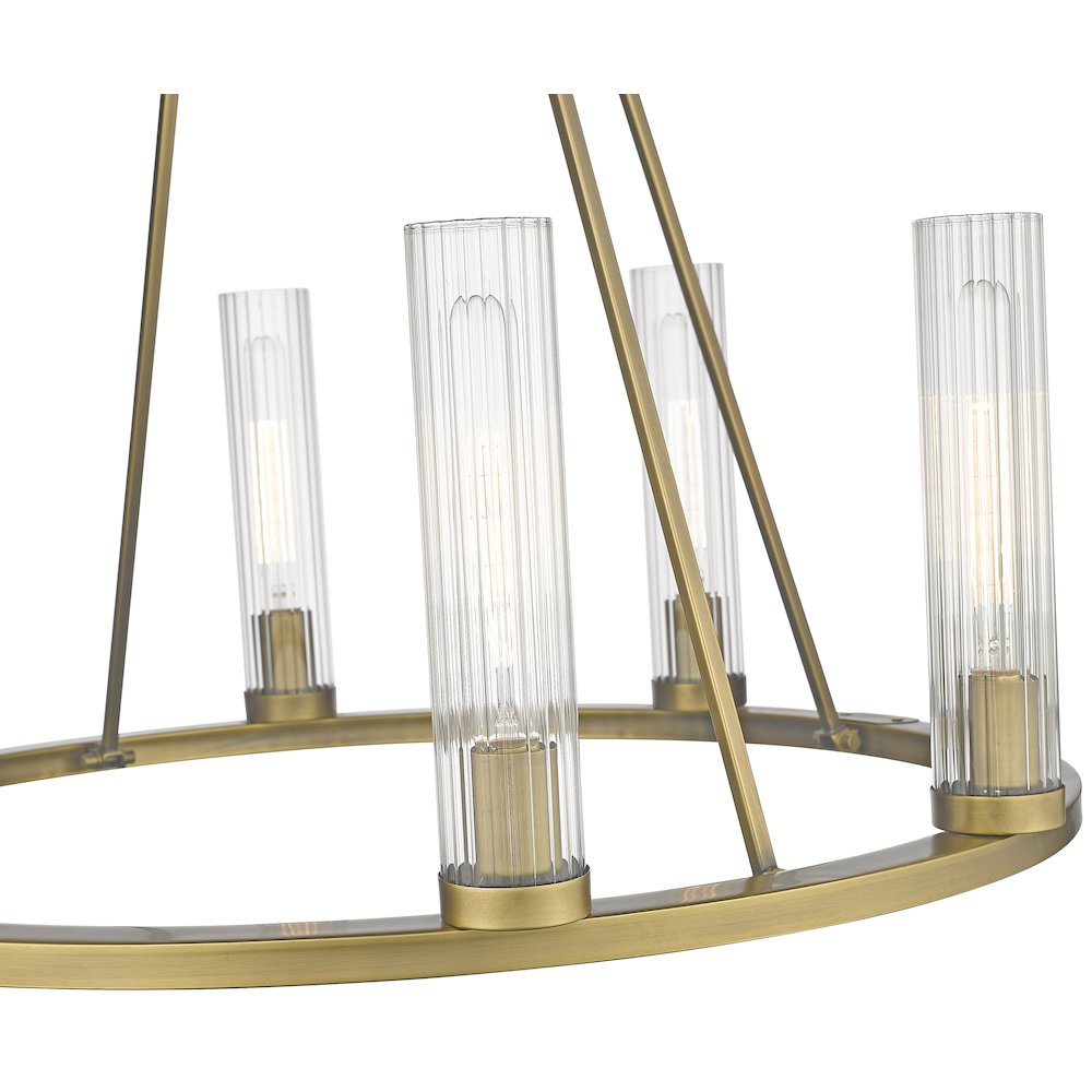 Z-Lite 8 Light Chandelier. Picture 4