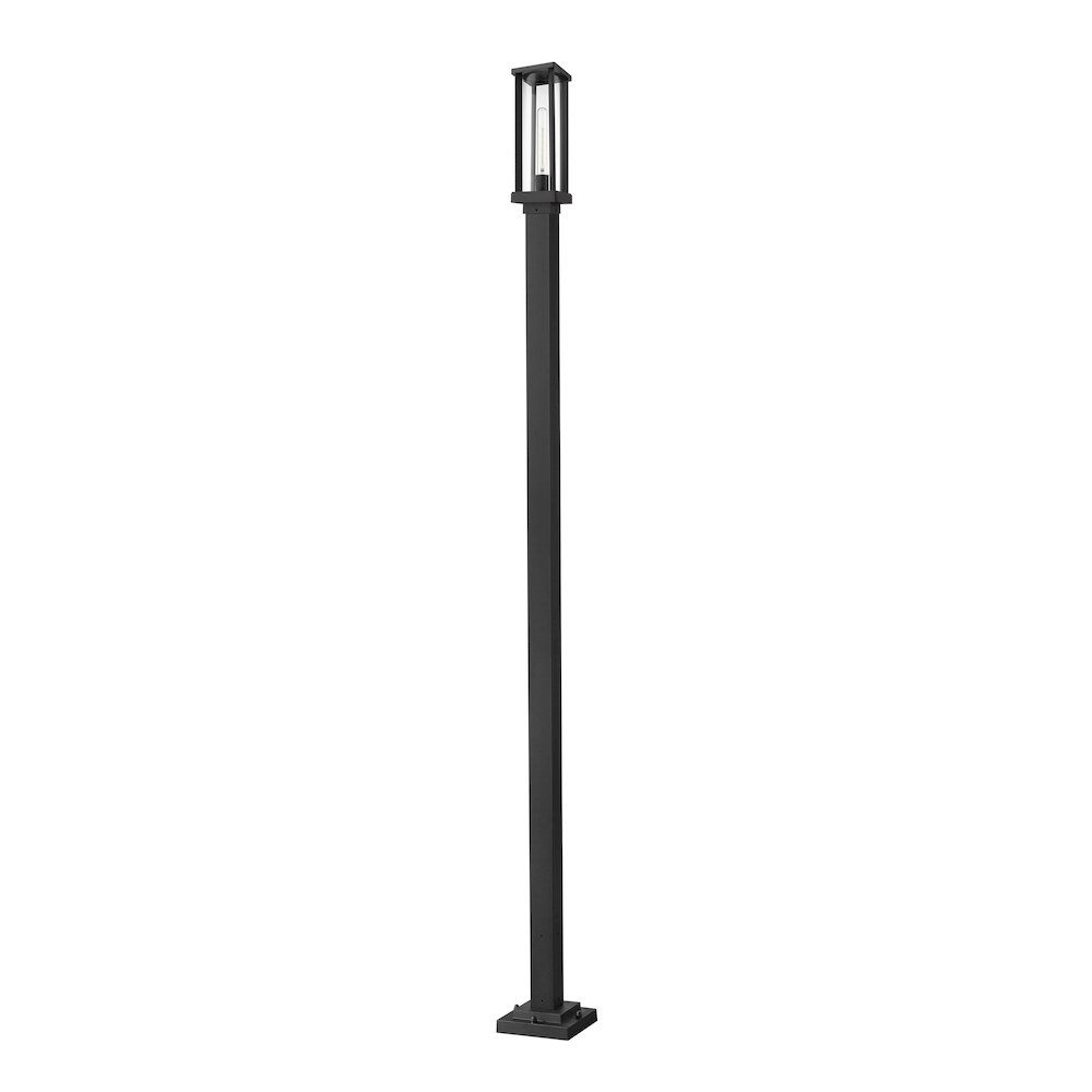 Z-Lite 1 Light Outdoor Post Mounted Fixture. Picture 3