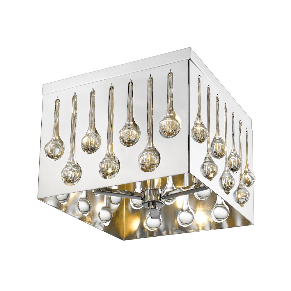 Z-Lite 4 Light Flush Mount. Picture 4
