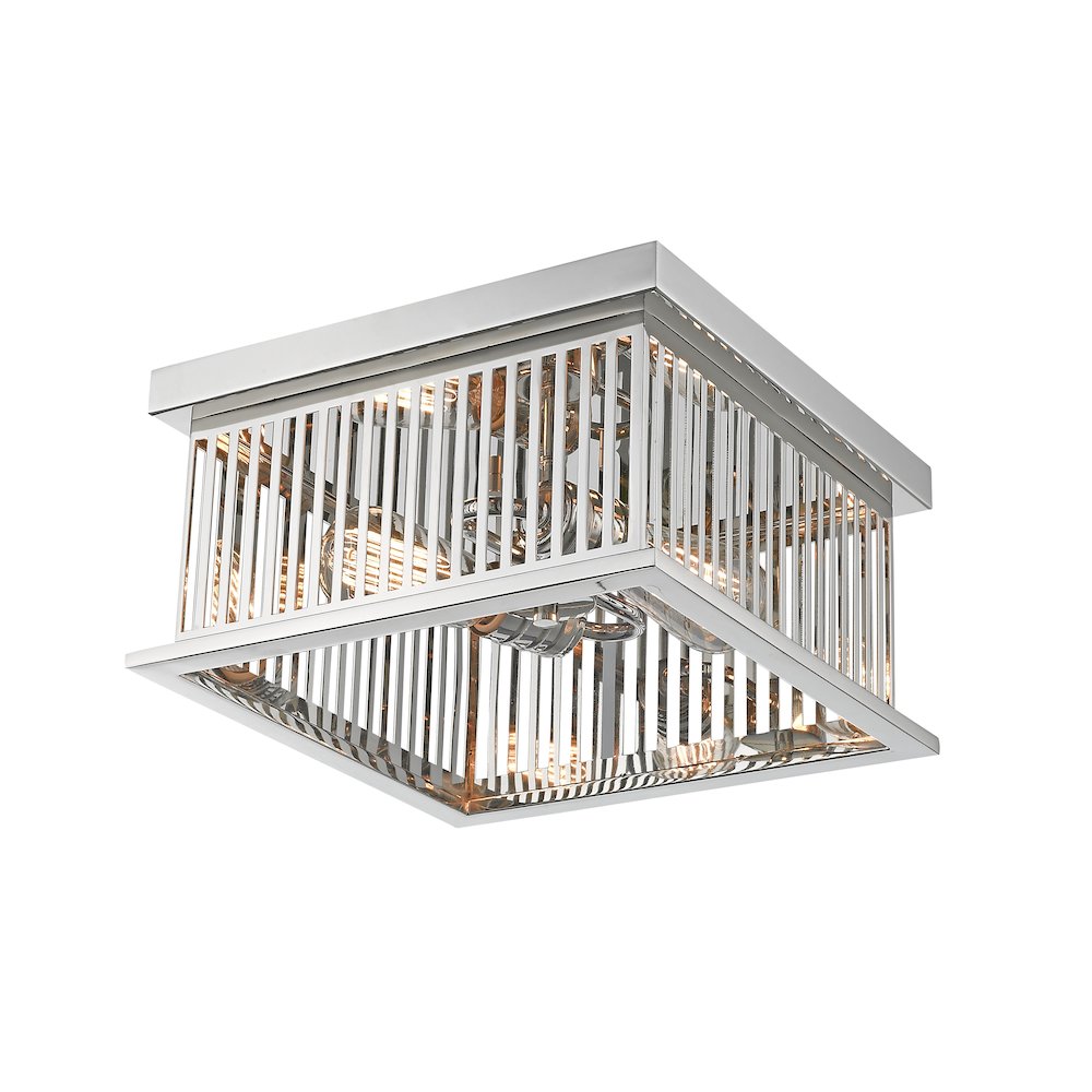 Z-Lite 2 Light Flush Mount. Picture 4