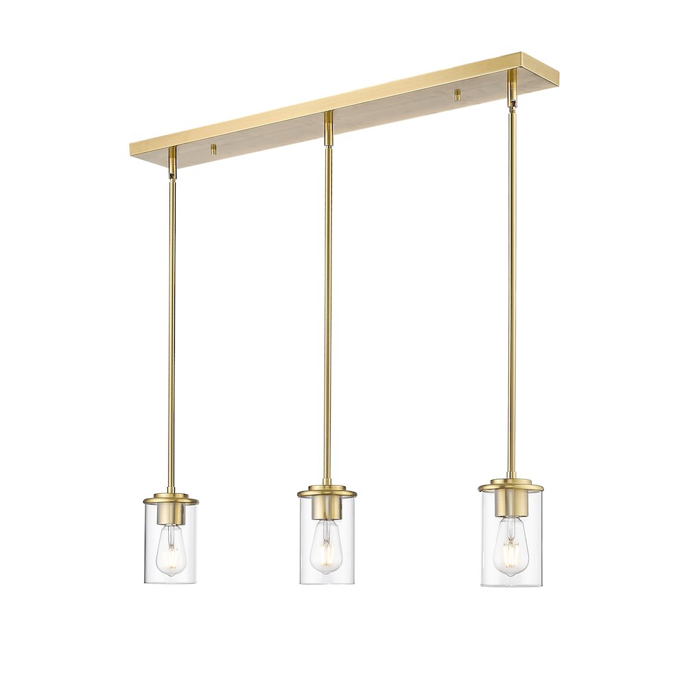Z-Lite 3 Light Pendant. Picture 1