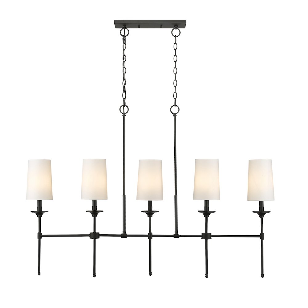 Z-Lite 5 Light Linear Chandelier. Picture 2