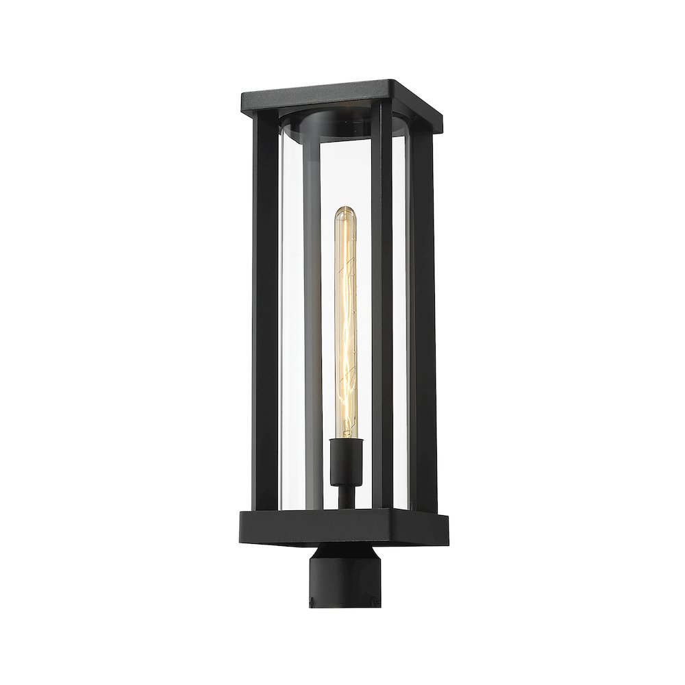Z-Lite 1 Light Outdoor Post Mount Fixture. Picture 1