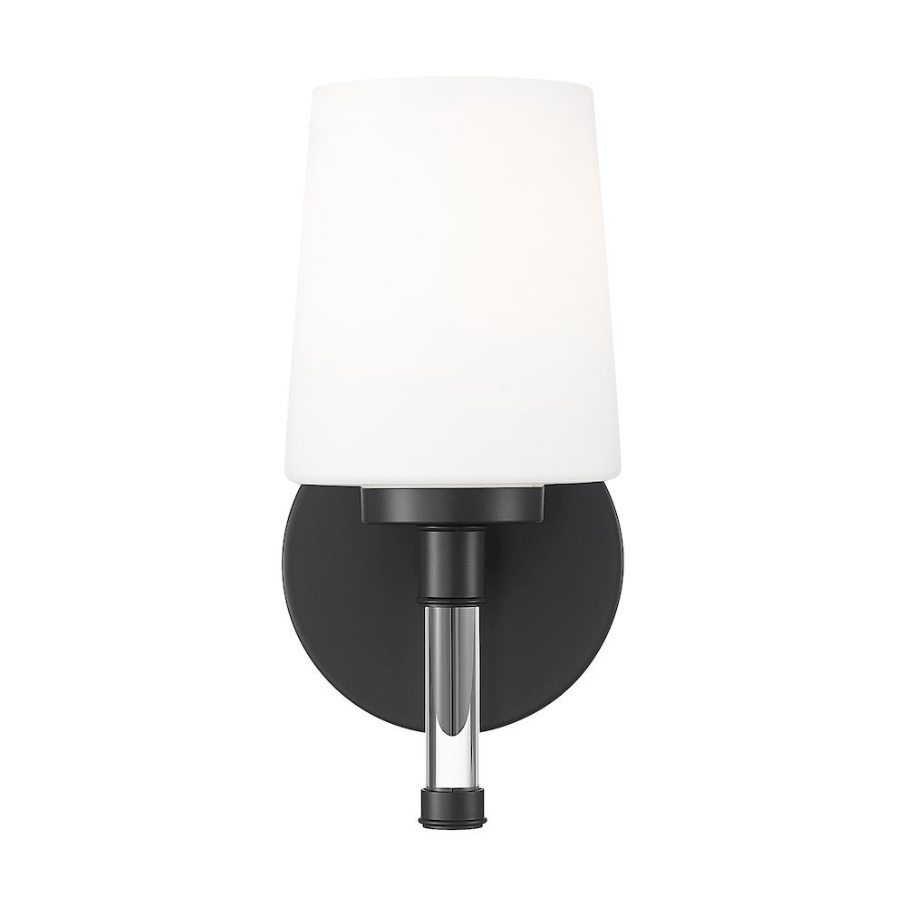 Z-Lite 1 Light Vanity, Matte Black. Picture 2