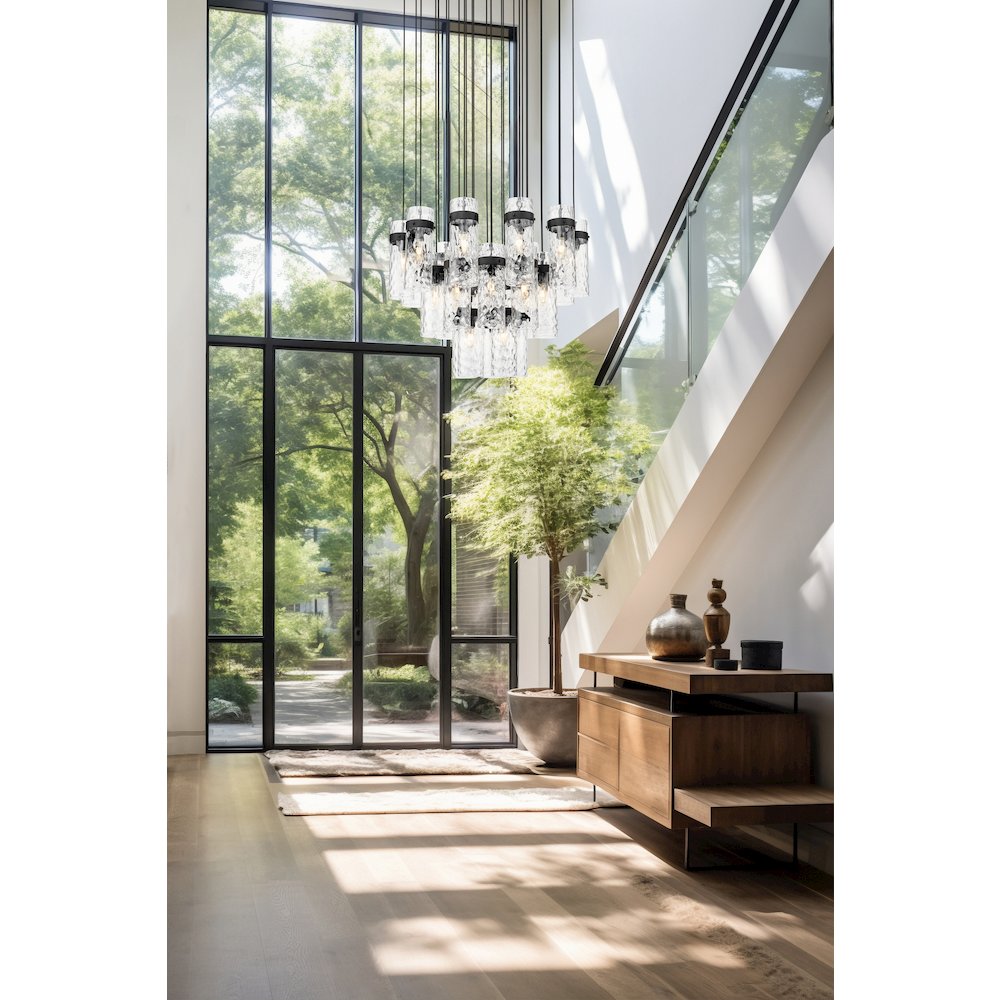 Z-Lite 27 Light Chandelier. Picture 7