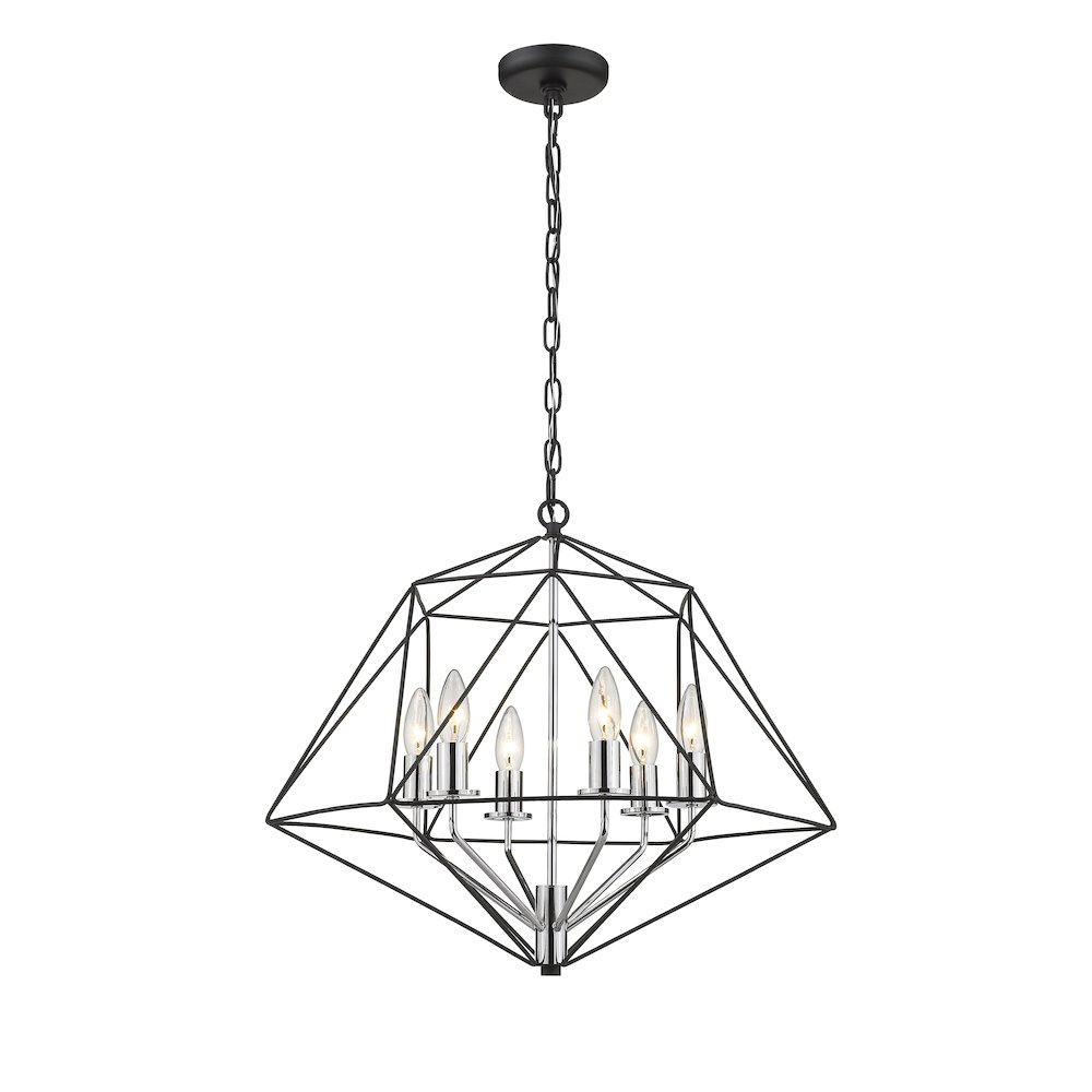 Z-Lite 6 Light Chandelier. Picture 2