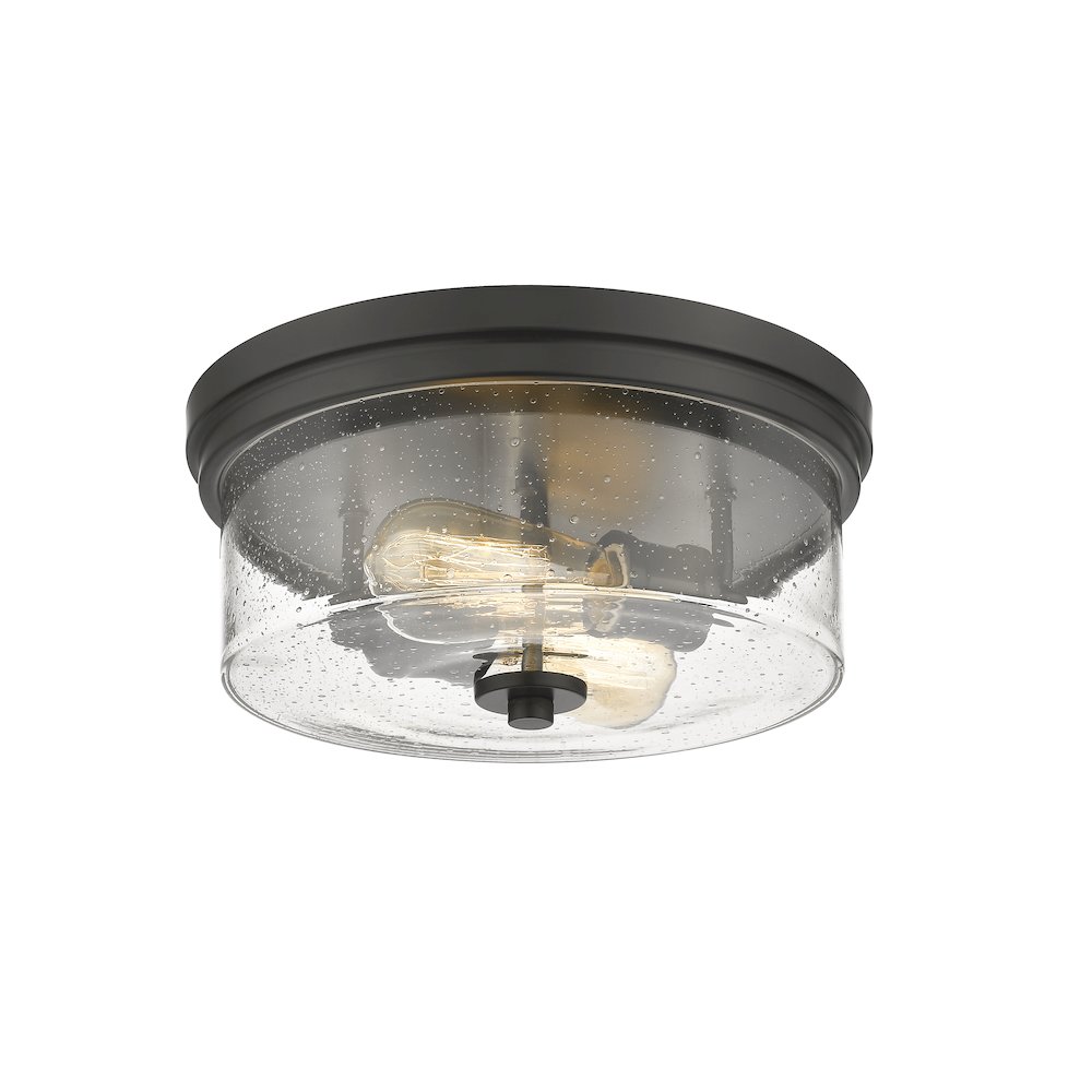 Z-Lite 2 Light Flush Mount. Picture 3
