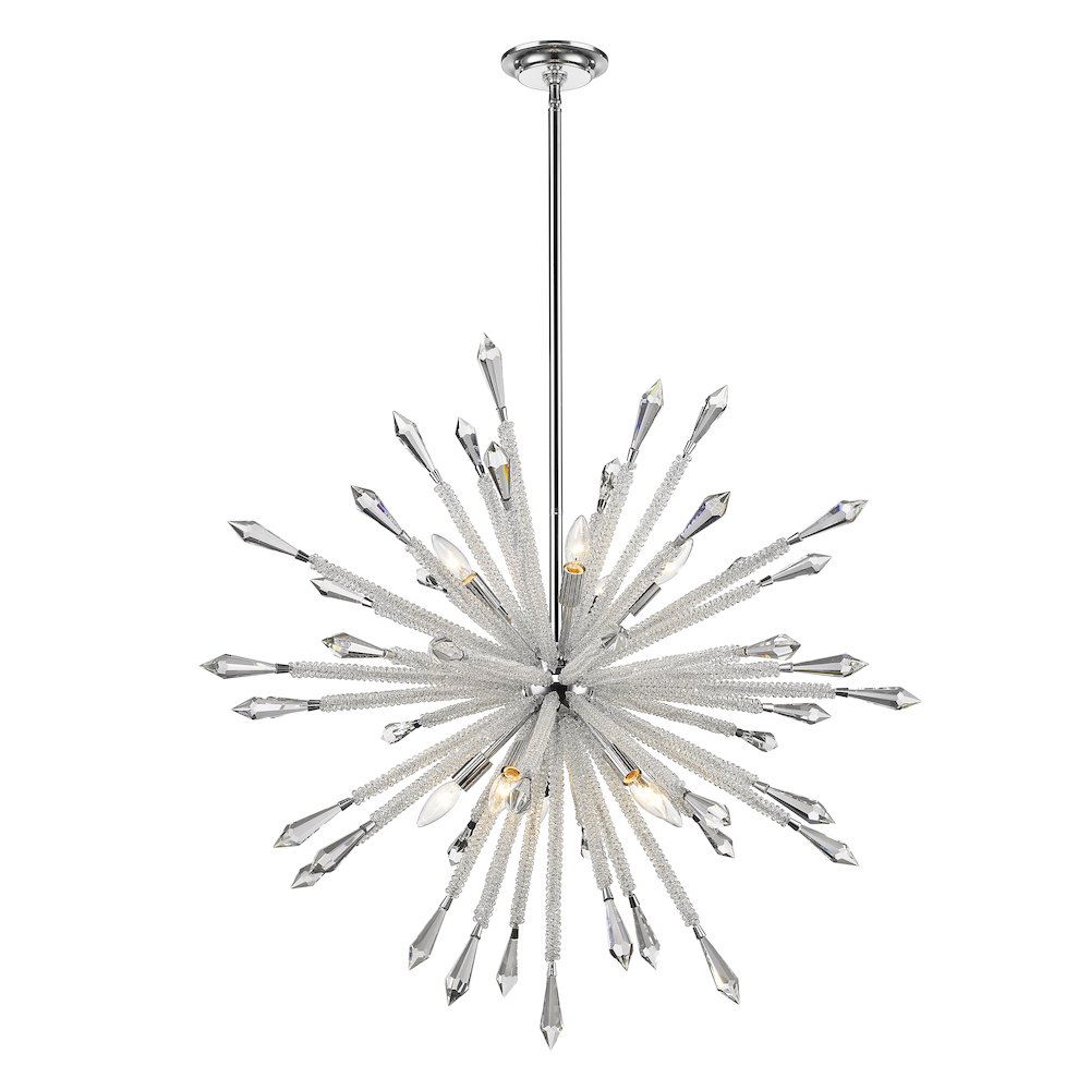 Z-Lite 10 Light Chandelier. Picture 2
