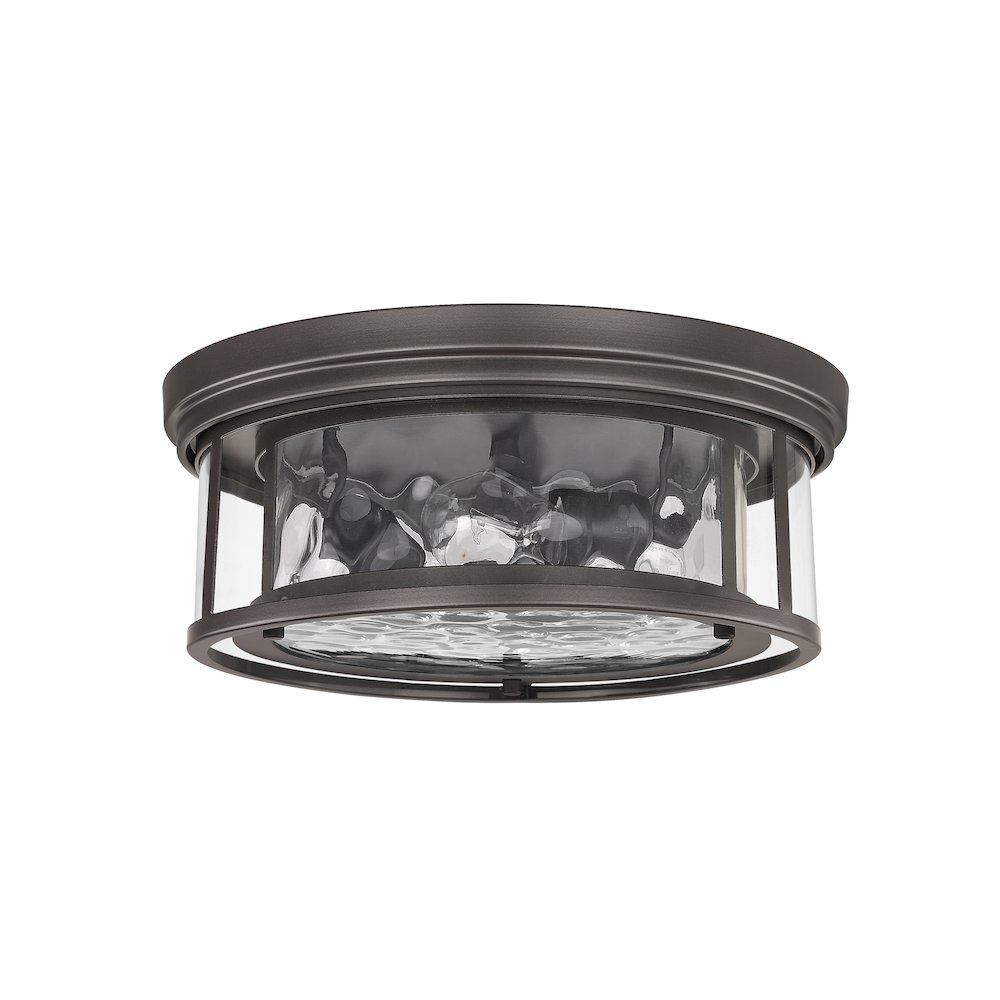 Z-Lite 3 Light Flush Mount. Picture 5
