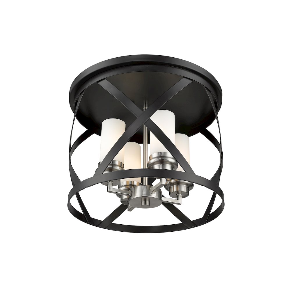 Z-Lite 4 Light Flush Mount. Picture 3
