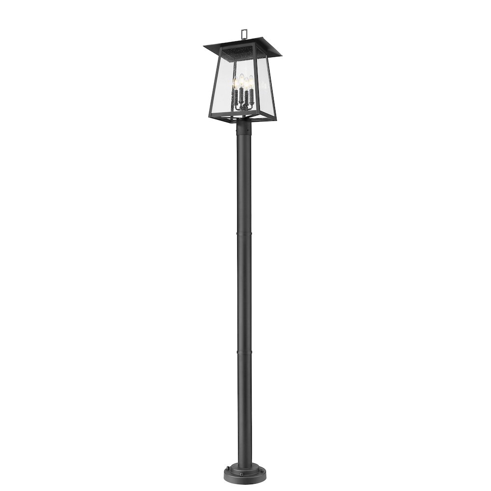 Z-Lite 4 Light Outdoor Post Mounted Fixture. Picture 2