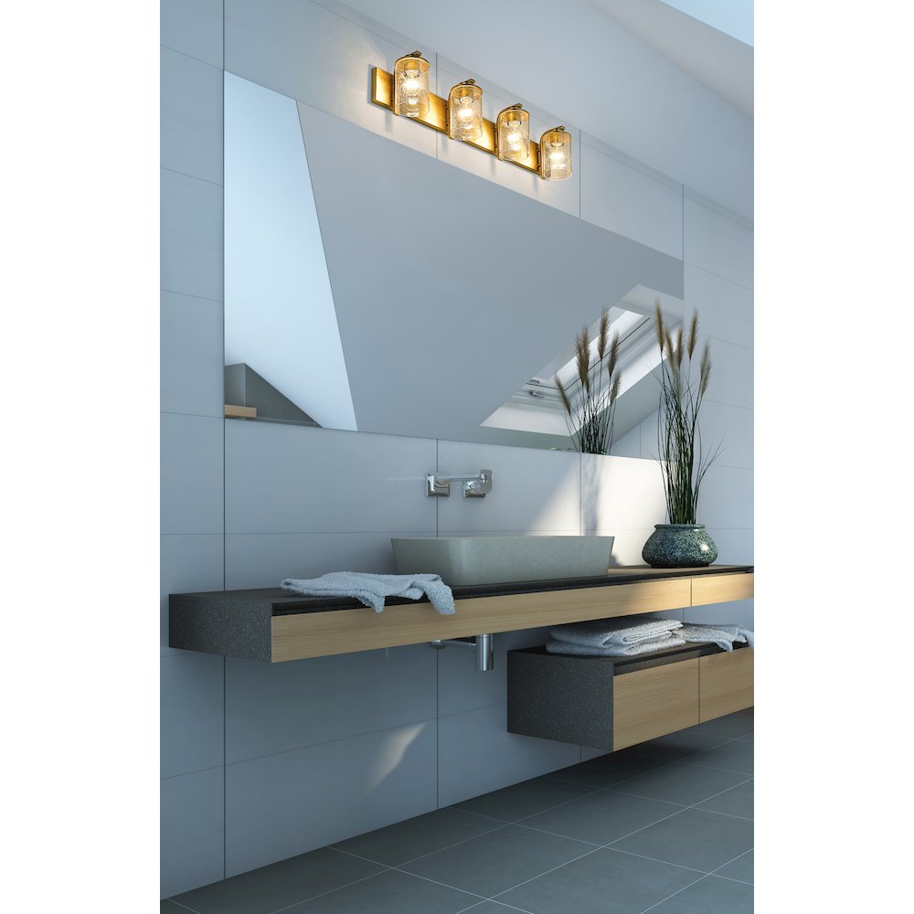 Z-Lite 4 Light Vanity. Picture 7