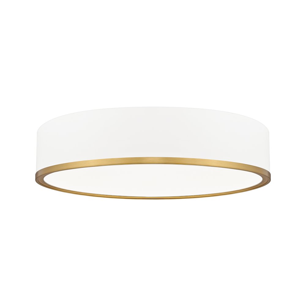 Z-Lite 1 Light Flush Mount. Picture 1
