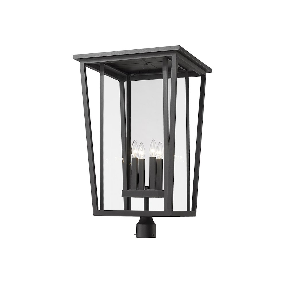 Z-Lite 4 Light Outdoor Post Mount Fixture. Picture 3