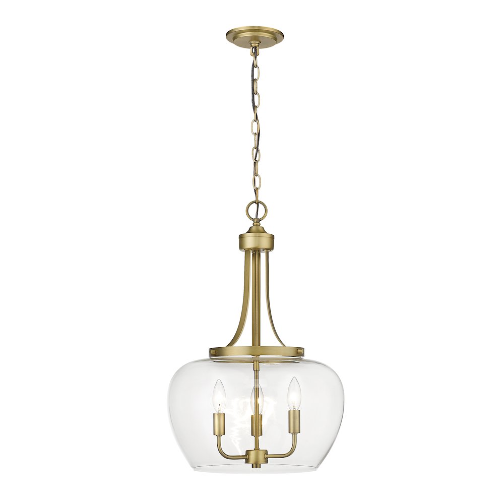 Z-Lite 3 Light Pendant. Picture 2