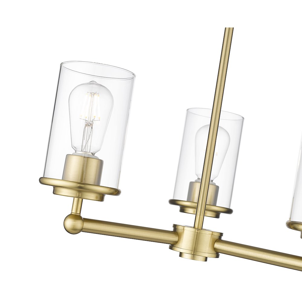 Z-Lite 3 Light Chandelier. Picture 4