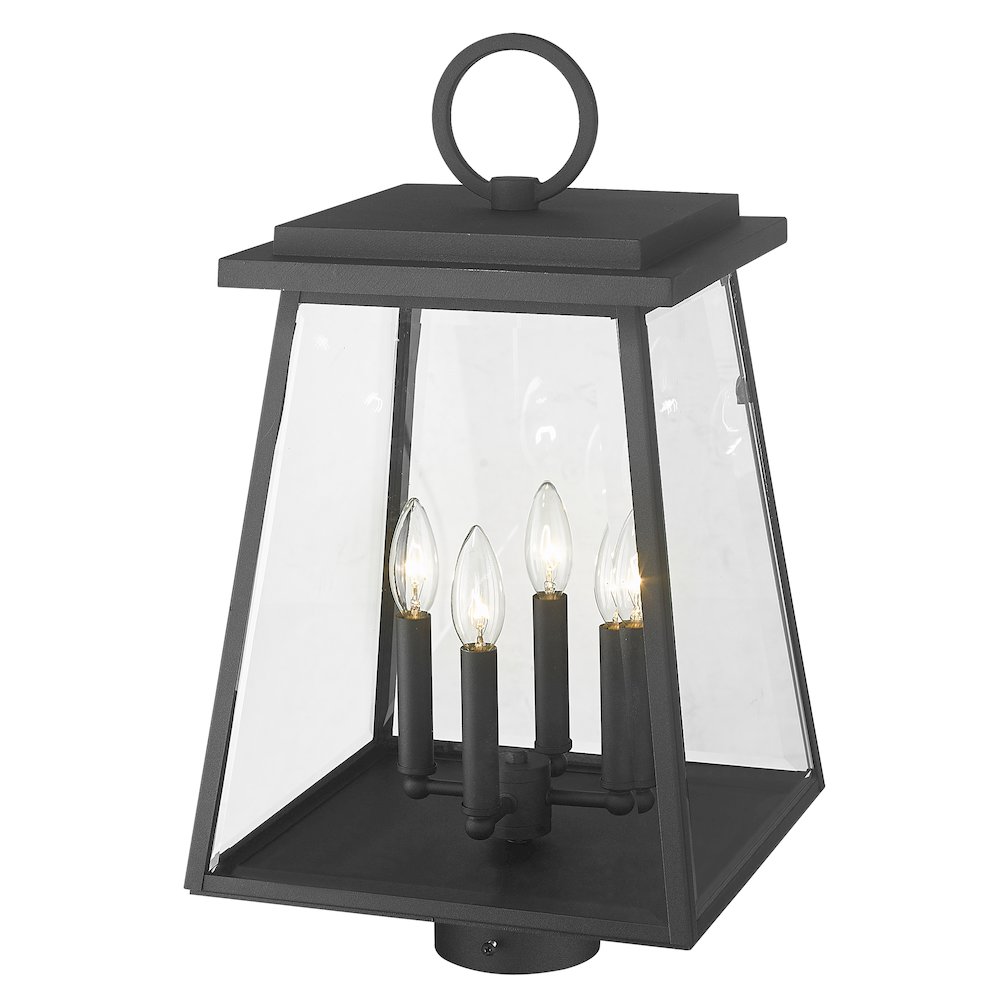 Z-Lite 4 Light Outdoor Post Mount Fixture. Picture 3