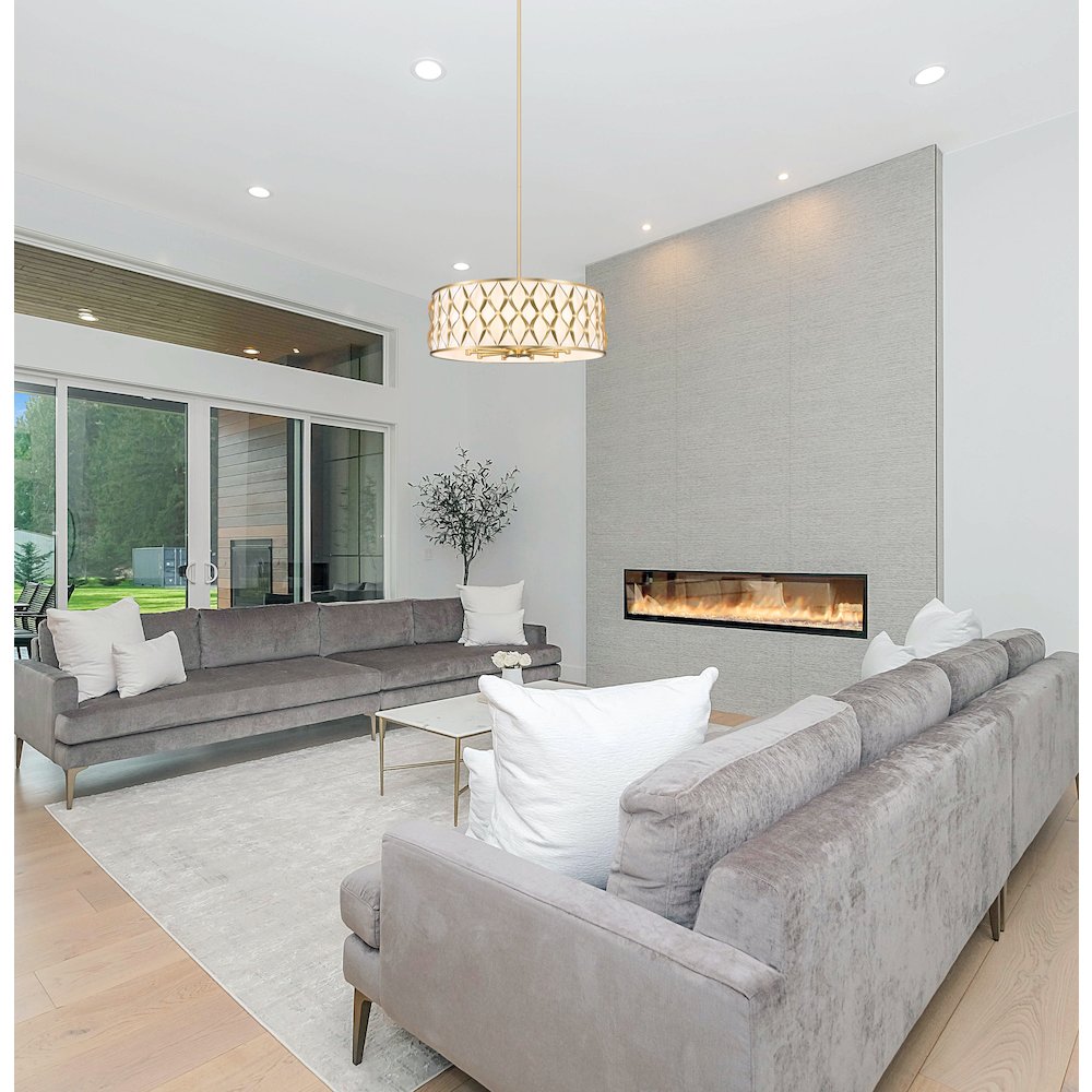 Z-Lite 10 Light Pendant. Picture 6