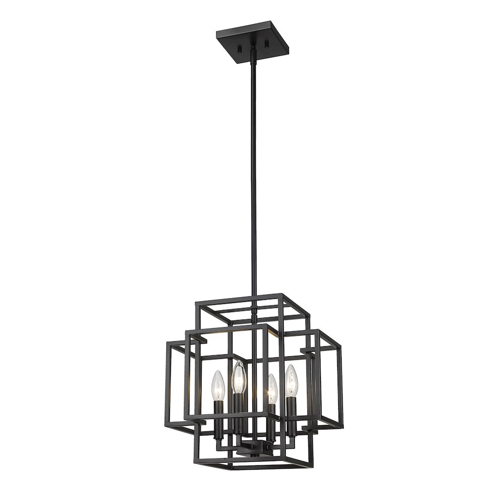 Z-Lite 4 Light Pendant. Picture 3