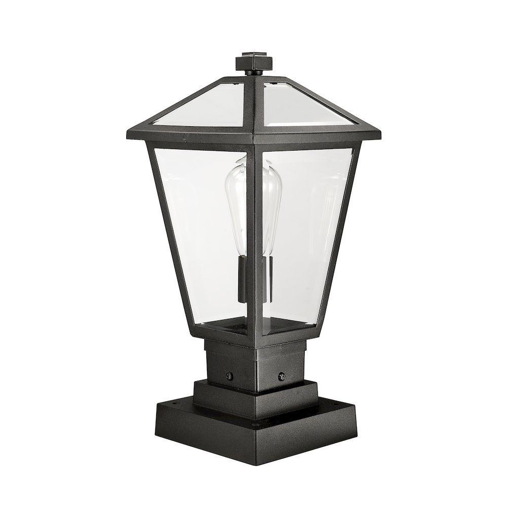 Z-Lite 1 Light Outdoor Pier Mounted Fixture. Picture 4